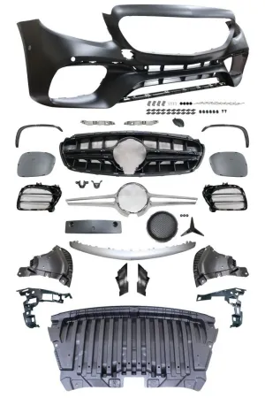 Mercedes w213 e63 body kit tampon seti thumb 4
