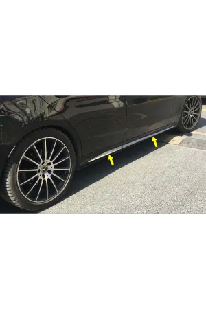 Mercedes W205 C Serisi Station Wagon Amg Krom Yan Kapı Çıtası 4P