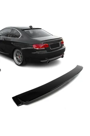 Bmw e92 cam üstü spoiler siyah boyalı plastik 2005 / 2012