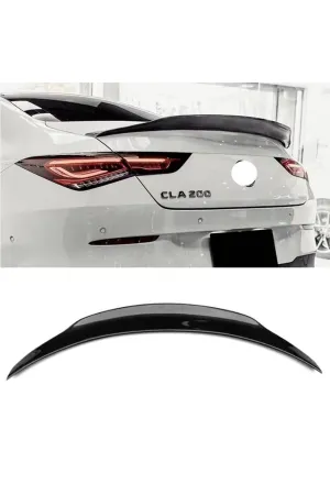 Mercedes Cla W118 Psm Bagaj Üstü Spoiler Pianoblack Boyalı 2018