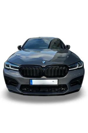 Bmw G30 lci m5 f90 ön tampon altı lip siyah 2020 / 2023 thumb 2