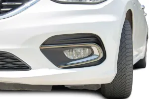 OMSA Fiat Egea Siyah Krom Sis Far Çerçevesi 2 Parça 2015-2020 Arası - Görsel 3