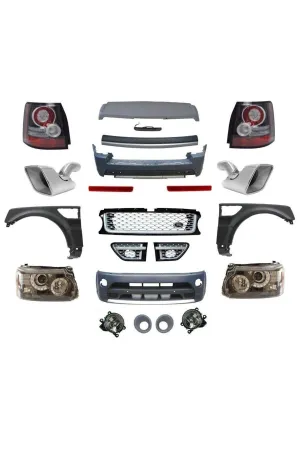 RR sport l320 autobiography dönüşüm body kit tampon seti 2005 / 2012 thumb 2