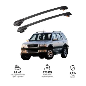 OPEL FRONTERA 1992-1998 TRX1 Thunder Carrier Kilitli Ara Atkı Siyah thumb 1
