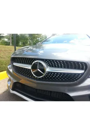 AUTOGP Mercedes cla diamond amg ön panjur ızgara seti w117 2012 / 2018 thumb 2