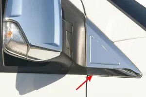 OMSA Mercedes Sprinter W907 Krom Kelebek Cam Yeri 2 Parça 2018 ve Sonrası - Görsel 2