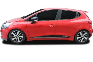 Omsa Renault Clio 4 Hb Siyah Krom Cam Alt Çıtası 8 Parça 2012-2019 Arası