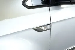 OMSA VW Caddy Minivan Siyah Krom Arka Tampon Eşiği 2015-2019 Arası - Görsel 4