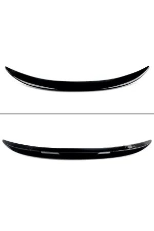 Bmw F10 bagaj üstü spoiler siyah boyalı plastik m-technic thumb 2