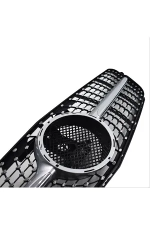 Mercedes w204 diamond ön panjur ızgara gri 2007 / 2014 thumb 3