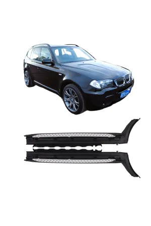 Bmw X3 2003-2010 Yan Basamak Sıde Step Bmw Steyle - Görsel 2