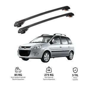 HYUNDAI MATRIX 2001-2010 TRX1 Thunder Carrier Kilitli Ara Atkı Siyah thumb 1