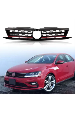 Vw Jetta gli ön panjur ızgara kırmızı 2015+ thumb 3