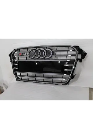 Audi a4 s4 ön panjur ızgara siyah 2012 / 2015 B8 thumb 2