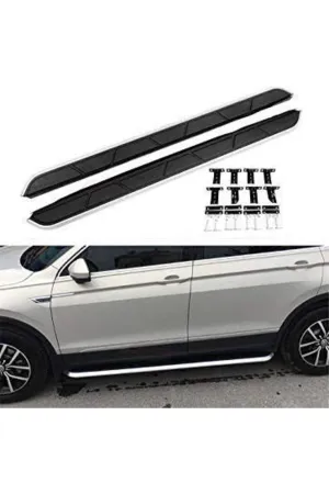 Volkswagen Tiguan Uyumlu Yan Basamak Koruma 2016- Side Step Oem Style