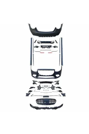 Mercedes w223 s450 body kit tampon seti thumb 2