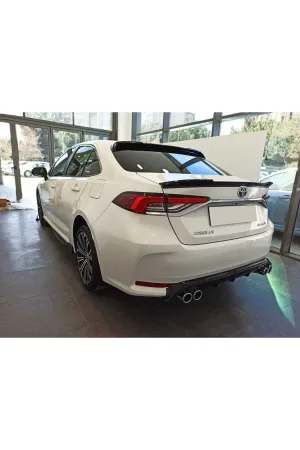 Toyota corolla arka tampon difüzörü 4 çıkış 2019+ - Görsel 4