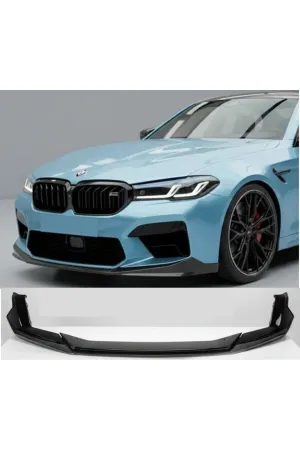 Bmw f90 lci m5 ön tampon altı lip pianoblack 2020 / 2023 thumb 4