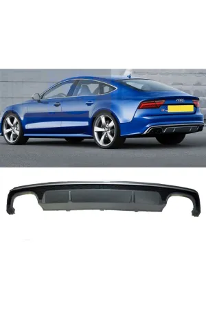 Audi a7 s7 arka tampon difüzörü sline tampon uyumlu 2015 / 2018