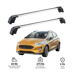 FORD FIESTA ACTIVE 2018 ve Sonrası TRX2 Thunder Carrier Ara Atkı Gri thumb 1