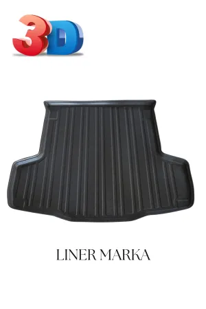 Fıat Linea 2007-2017 Uyumlu Liner Araca Özel 3D Bagaj Havuzu - Linea