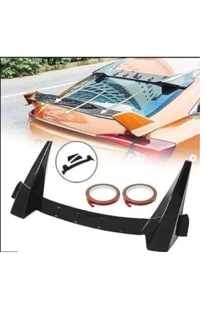 Honda civic fc5 cam üstü spoiler typer model siyah boyalı 2016 / 2021 thumb 3