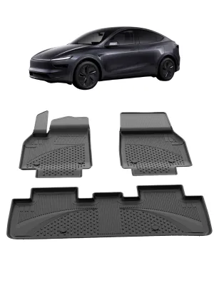 Tesla Model Y Juniper 2025+ Uyumlu SAHLER 4.5D PRO Premium Oto Havuzlu Paspas - Model Y Juniper 2025+ - Görsel 2