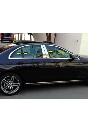 Mercedes V177 A Serisi Sedan Style 2019 Krom Kapı Direk 6 Parça