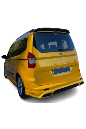 Ford courier bagaj üstü spoiler siyah boyalı thumb 3