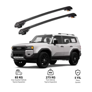 TOYOTA LAND CRUISER 2024 ve Sonrası TRX1 Thunder Carrier Kilitli Ara Atkı Siyah thumb 1