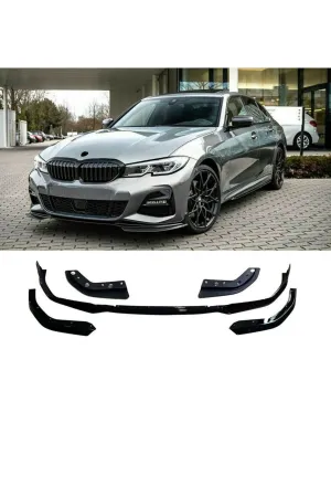 Bmw g20 ön tampon altı lip m sport piano black 2019+
