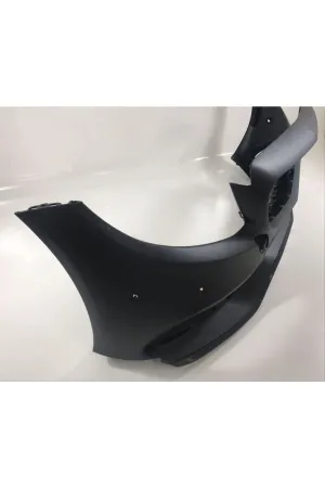 Mercedes w205 c63 ön tampon ve panjur seti siyah trim 2014 / 2018 thumb 3