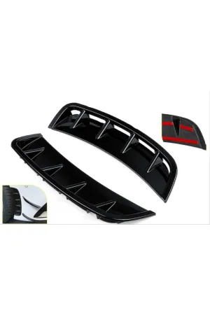Mercedes w177 ön tampon ızgarası venti pianoblack thumb 2