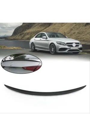 Mercedes w206 amg bagaj üstü spoiler pianoblack 2021+ thumb 3