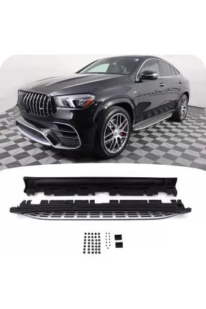 Gle Uyumlu C167 2020 Sonrası Coupe Yan Basamak Bmw Style thumb 2