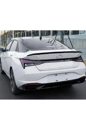 Hyundai elantra spoiler pianoblack 2021+ thumb 2