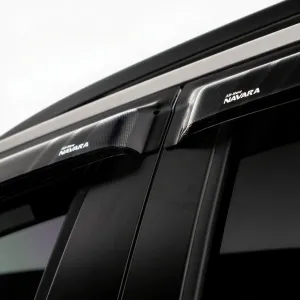 Maximus Yan Cam Rüzgarlığı - Vent Visor Yağmur Rüzgar Koruma Nissan NP300 Navara - Görsel 5