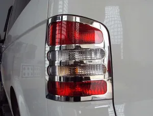 OMSA VW T5 Multivan Krom Stop Çerçevesi 2 Parça 2003-2010 Arası - Görsel 4