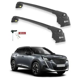 Turtle Peugeot 2008 2020-2023 Ara Atkı Air2 Siyah