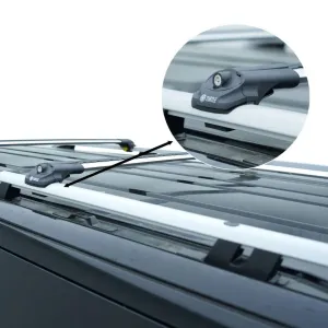 Turtle Fiat Qubo 2008-2017 Tavan Çıtası Crown Gri - Görsel 3