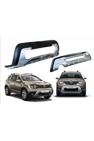 Dacia duster ön ve arka tampon koruma difüzör ledli 2018+
