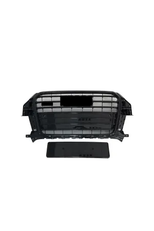 Audi q3 sq3 ön panjur komple 2012 / 2015 siyah