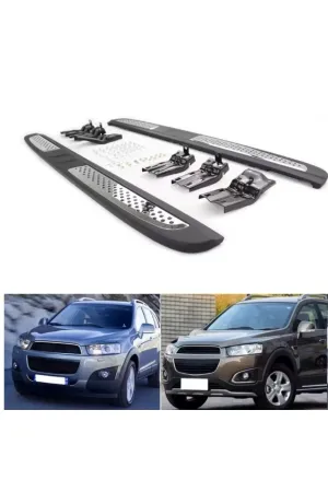 Chevrolet Captiva Uyumlu 2006- Yan Basamak Koruma Side Step Oem Style - Görsel 2