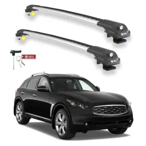 Turtle Infiniti Fx (S51) 2008-2017 Ara Atkı Air1 Gri