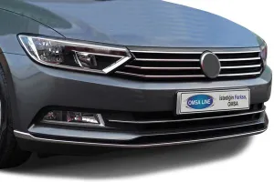 Omsa Vw Passat B8 Krom Ön Tampon Çıtası 3 Parça 2015-2019 Arası