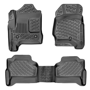 Gmc Sierra 2500-3500 2010-2018 Havuzlu Paspas | Crew Cab/Carpet Floor /Automatic Gear