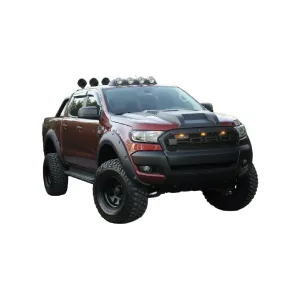 Apex Aero Design - Ford Ranger T6-T7-T8 (2012-2022) - Dodik - Çamurluk Kaplaması 4 Parça - Fender Flares - Görsel 2