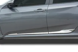 OMSA Honda Civic FC5 Krom Bagaj Alt Çıta 2016-2021 Arası - Görsel 5