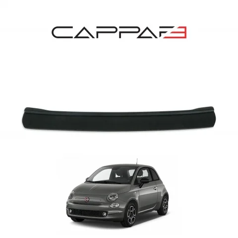 Fiat 500 Coupe 2016- Yılı ve Sonrası Uyumlu Arka Tampon Eşiği Mat