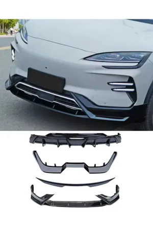 Byd Seal U-Dmi aero body kit tampon ekleri seti pianoblack